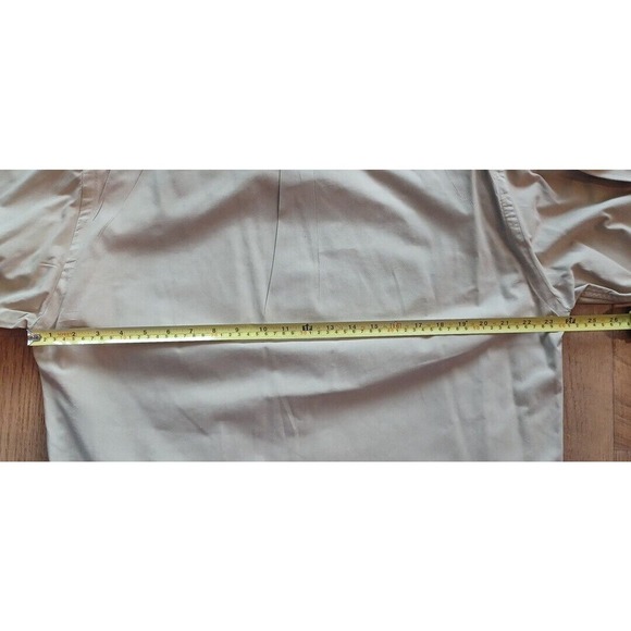 Labrador Apparel Long Sleeve Tan Khaki Medium Button Down Shirt Mens Medium - Picture 13 of 16